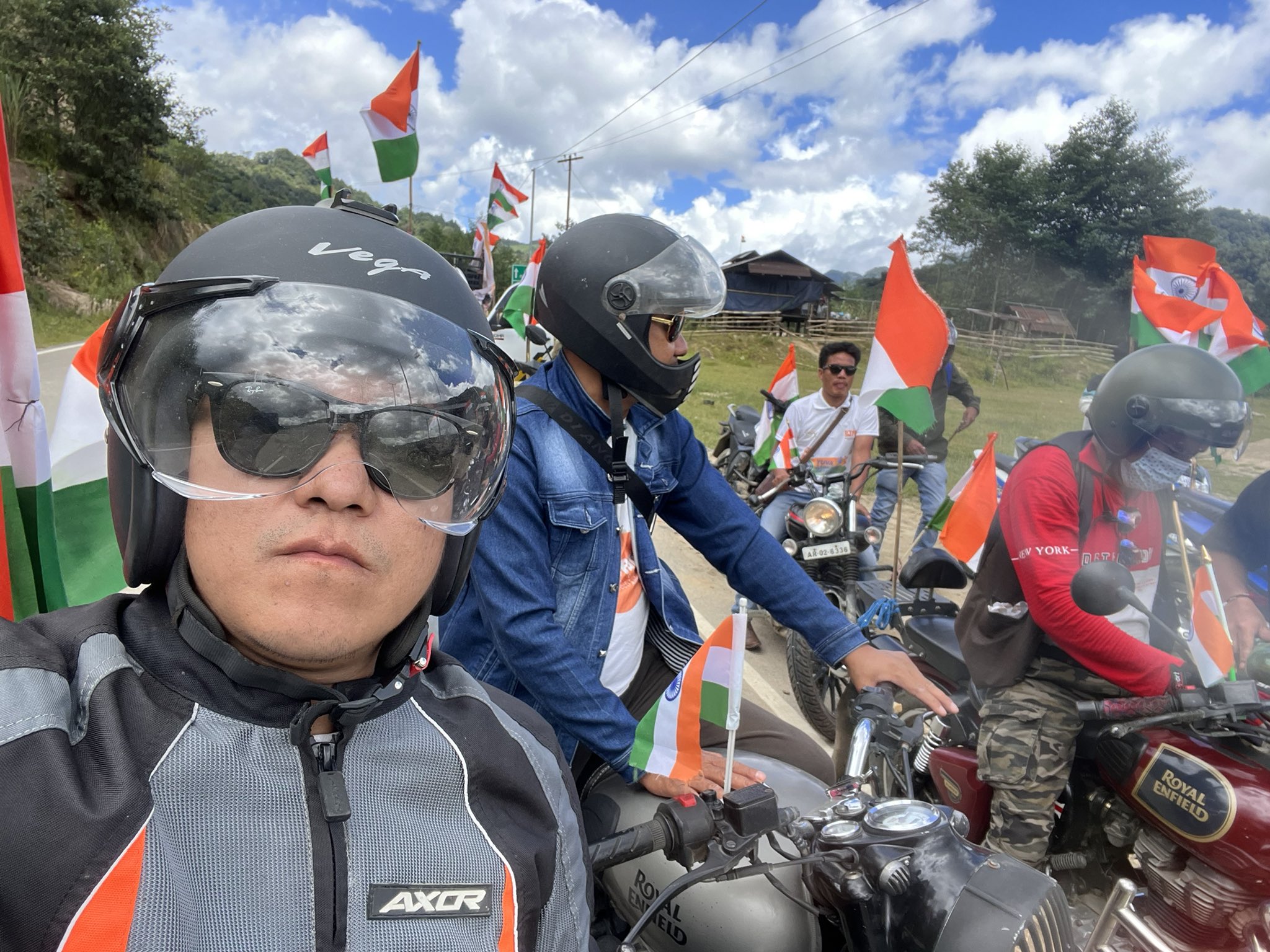 Celebrating 75 years of Independence with longest bike rally of. 