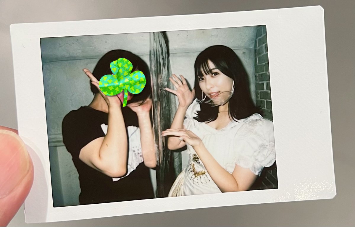 naono2001jp's tweet photo. 「今日はまろヲタは楽しめると思うよ」って教えてくれたまろちゃんの言葉通り、TOKYO PINK人気No. 1まろまろ浄土は最高だった〜w✨✨✨
（これは「無事に来れたね〜」のチェキw）

#TOKYOPINKFES  #TPF5 https://t.co/SwAN8Dcb0T