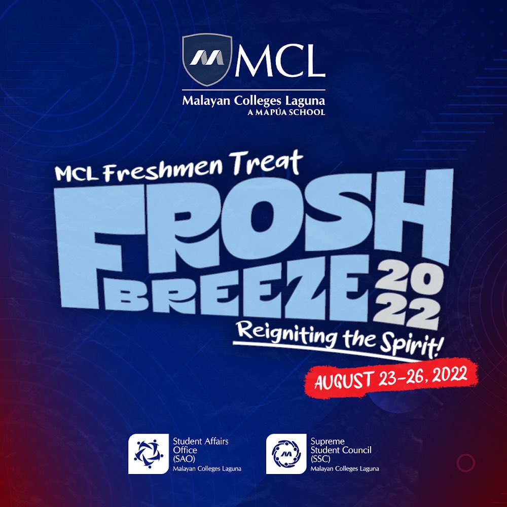 MapuaMCL_SSC's tweet photo. Psssst. 

MCL is waving. 👋👋

Are you ready? 👀

ALL NEW STUDENTS (College and Senior High School) will have FREE ADMISSION this upcoming Welcoming Week. Stay tuned for more surprises. 😉

#MCLWelcomingWeek #WelcomeMalayans #MCLFreshmenFeast #froshbreeze https://t.co/tQWNKk5leY