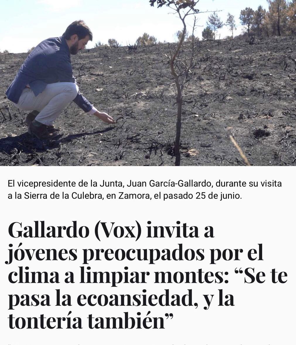 ‼️SE PREDICA CON EL EJEMPLO‼️

@juan_ggallardo es un gran soplo de aire fresco para la CA de Castilla y León. 

Con políticos así, España avanza. 💪🏼🇪🇸
@vox_es 

#PrimeroEspaña 
#SoloQuedaVox 
#JuventudPresenteYFuturo 

¡ARRIBA ESPAÑA! 🇪🇸