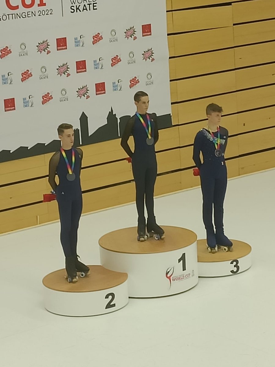 🤩Tal i com podem veure a les fotografies, tenim bastants podis de patinadors i patinadores catalans:
🥉Solo Dance Junior: Ot Font
🥇 Solo Dance Senior: Llorenç Alvarez
🥇Lliure Juvenil: Àfrica Valiente
🥇Lliure Juvenil: Ferran Clavero
🥈 Lliure Juvenil: Roger Arasa
<a href="/FCPatinatge/">FCPatinatge</a>