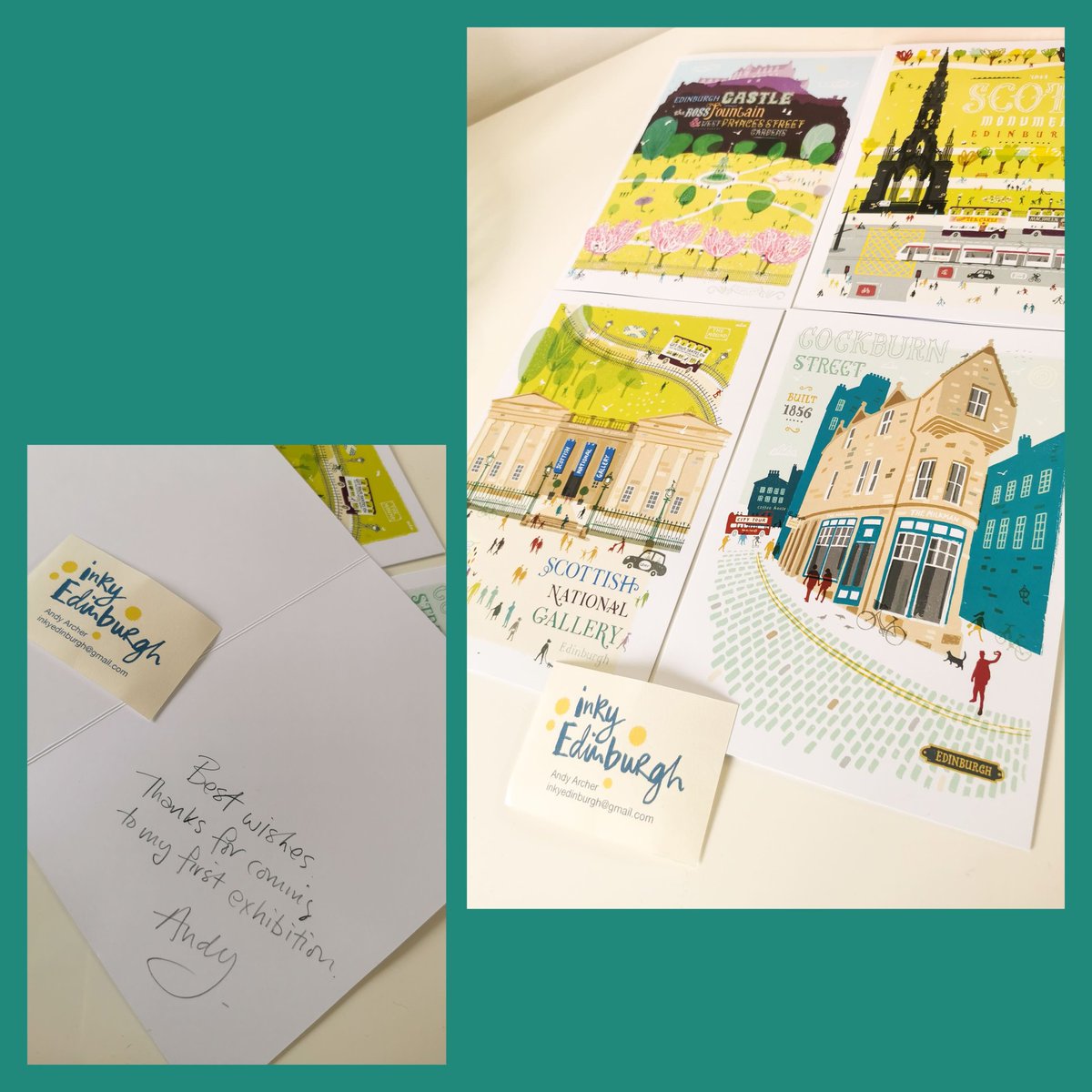 Anna MacP. (@annamacp118) on Twitter photo Amazing work by <a href="/inkyedinburgh/">inkyedinburgh</a> (Andy Archer). 🥰
Really enjoyed the exhibition and chatting with Andy and I obviously couldn't resist purchasing some of his work. ☺️
#Edinburgh #artinthepark #inkyedinburgh #edinburghart #localartist #edinburghcity Amazing work by <a href="/inkyedinburgh/">inkyedinburgh</a> (Andy Archer). 🥰
Really enjoyed the exhibition and chatting with Andy and I obviously couldn't resist purchasing some of his work. ☺️
#Edinburgh #artinthepark #inkyedinburgh #edinburghart #localartist #edinburghcity