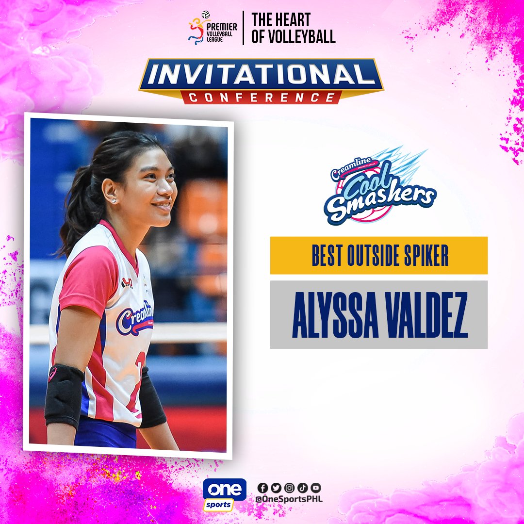 OneSportsPHL's tweet photo. Super phenomenal!

Alyssa Valdez and Ces Molina, ace spikers for Creamline and Cignal... your Best Outside Spikers for the 2022 PVL Invitational!

#TheHeartOfVolleyball #PVLonOneSports https://t.co/v14BDoyh4R
