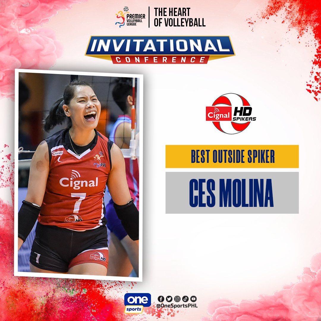 OneSportsPHL's tweet photo. Super phenomenal!

Alyssa Valdez and Ces Molina, ace spikers for Creamline and Cignal... your Best Outside Spikers for the 2022 PVL Invitational!

#TheHeartOfVolleyball #PVLonOneSports https://t.co/v14BDoyh4R