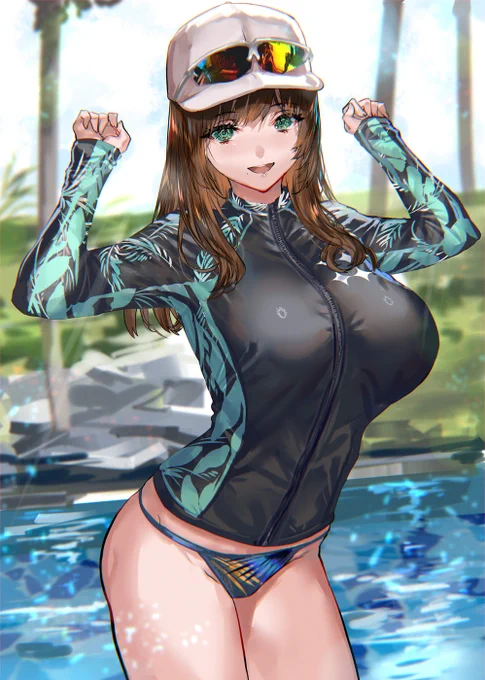 コミケお疲れ様でしたラッシュガード絵 