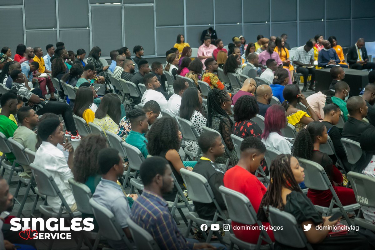 Highlights from singles service.

#DominionCity
#DCLagosHQ
#AugustSeries
#PowerOfCommunication 
#SinglesHighlights