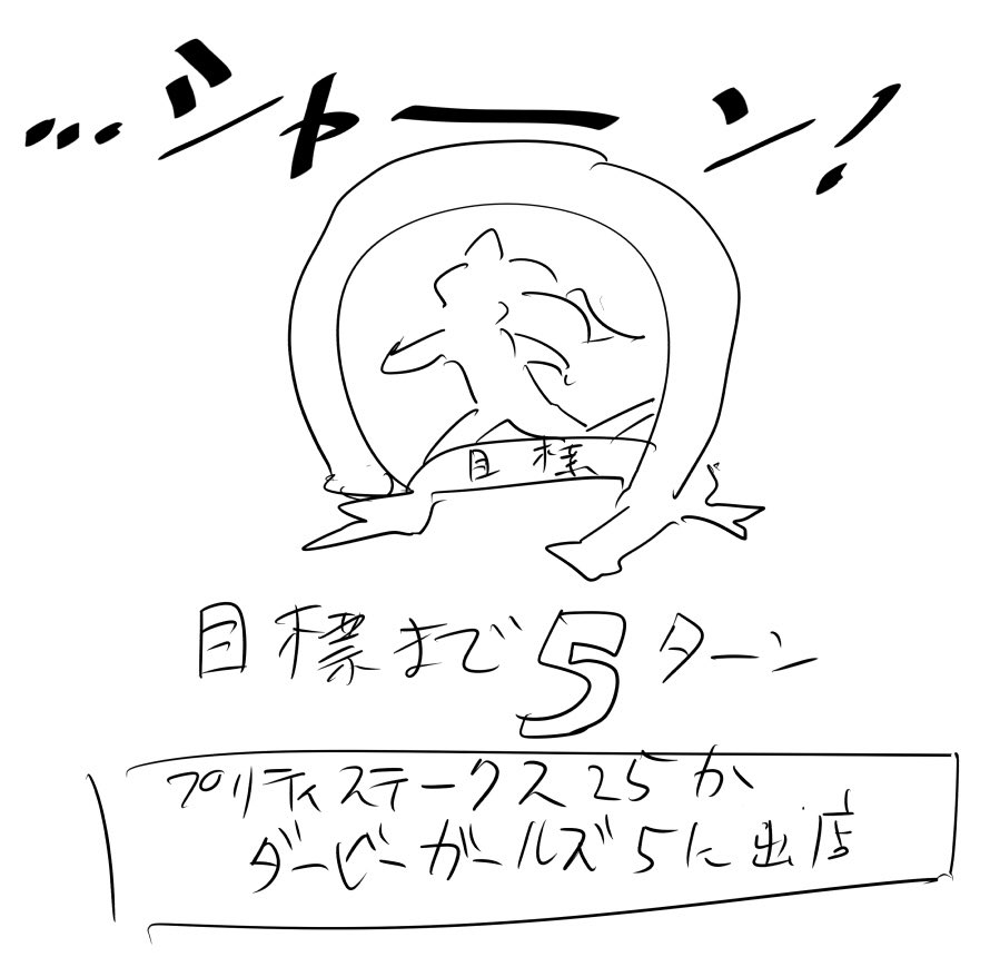 次イベントは来月関東のウマ娘オンリーに出店を予定しています。今回収録しきれなかったお話をまとめます。今日の新刊も持っていきます(元々時間かけて売る予定だったので)。次回もよろしくどうぞ! 