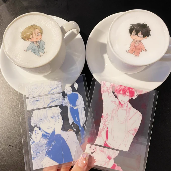 僕つがカフェお邪魔してきました!池袋店のスタッフの皆さまありがとうございますれおえいの声を聴きながらのご飯美味しかったです#僕つがカフェ #僕の番はサラブレットΩ#SMILEBASECAFE 