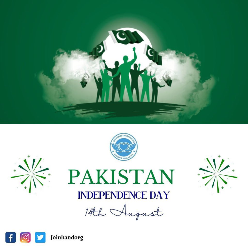 joinhandorg's tweet photo. May this Independence Day brings fortune and success for each and every one of us. May our country see more progress in the coming years! Happy Independence Day!
#HAPPYINDEPENDENCEDAY!
#JOINHANDSORGANIZATION https://t.co/yZY7Y5Ymmh
