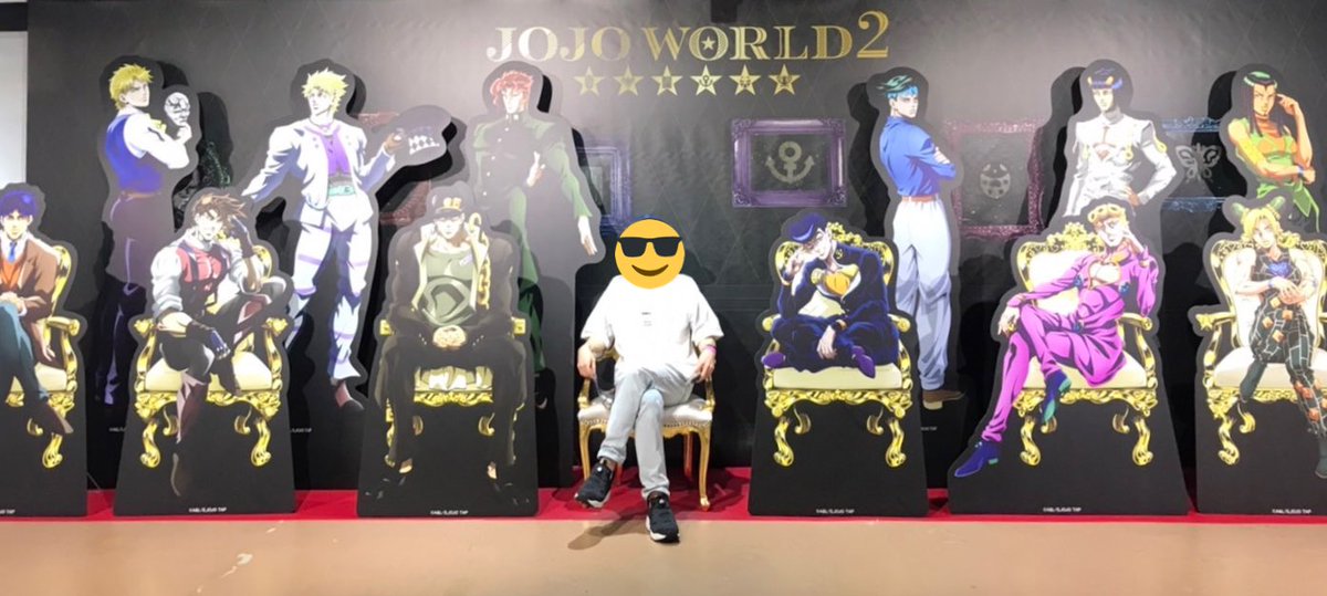 dbd10801340's tweet photo. ちゃんと楽しんできた。#ジョジョワールド2 https://t.co/8XFO0EAmWR
