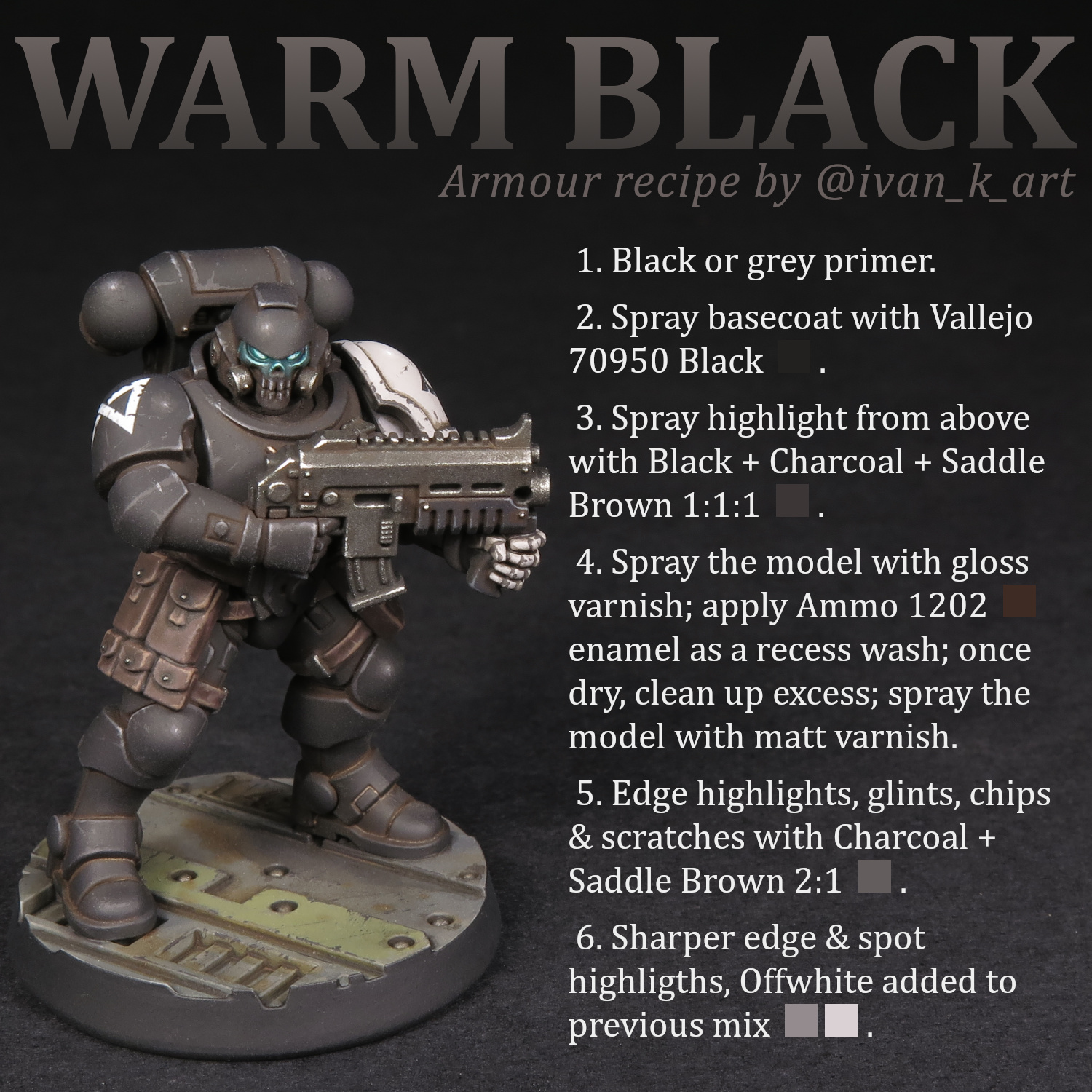 I love streaking grime! : r/Warhammer40k