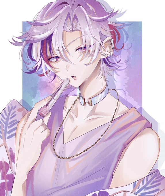 メンズメイクは最強だよな   #絵スコート