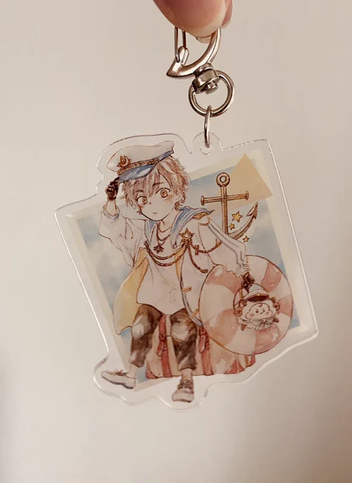 アクキー作りました!かなり少数ですが、ぴあでもしお会いできたらもらってください〜#天月イラスト部 #天月Departure 