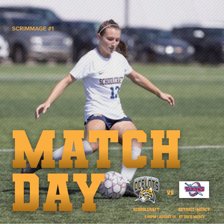 SchoolcraftWSOC's tweet photo. Our preseason continues tonight at UofD Mercy. #ocelotpride https://t.co/lvZVjx7PGS