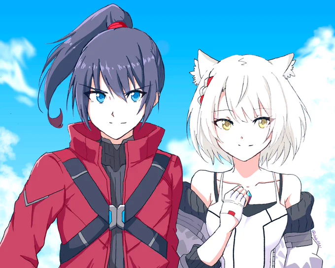 ノアとミオ #XenobladeChronicles3 