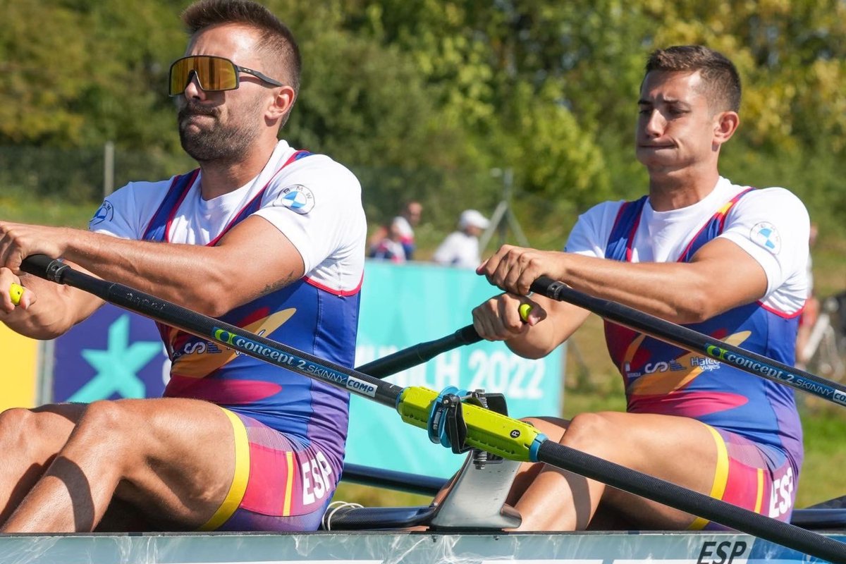 Gigantesca plata europea para Aleix García y Rodrigo Conde en el doble scull marca.com/otros-deportes…