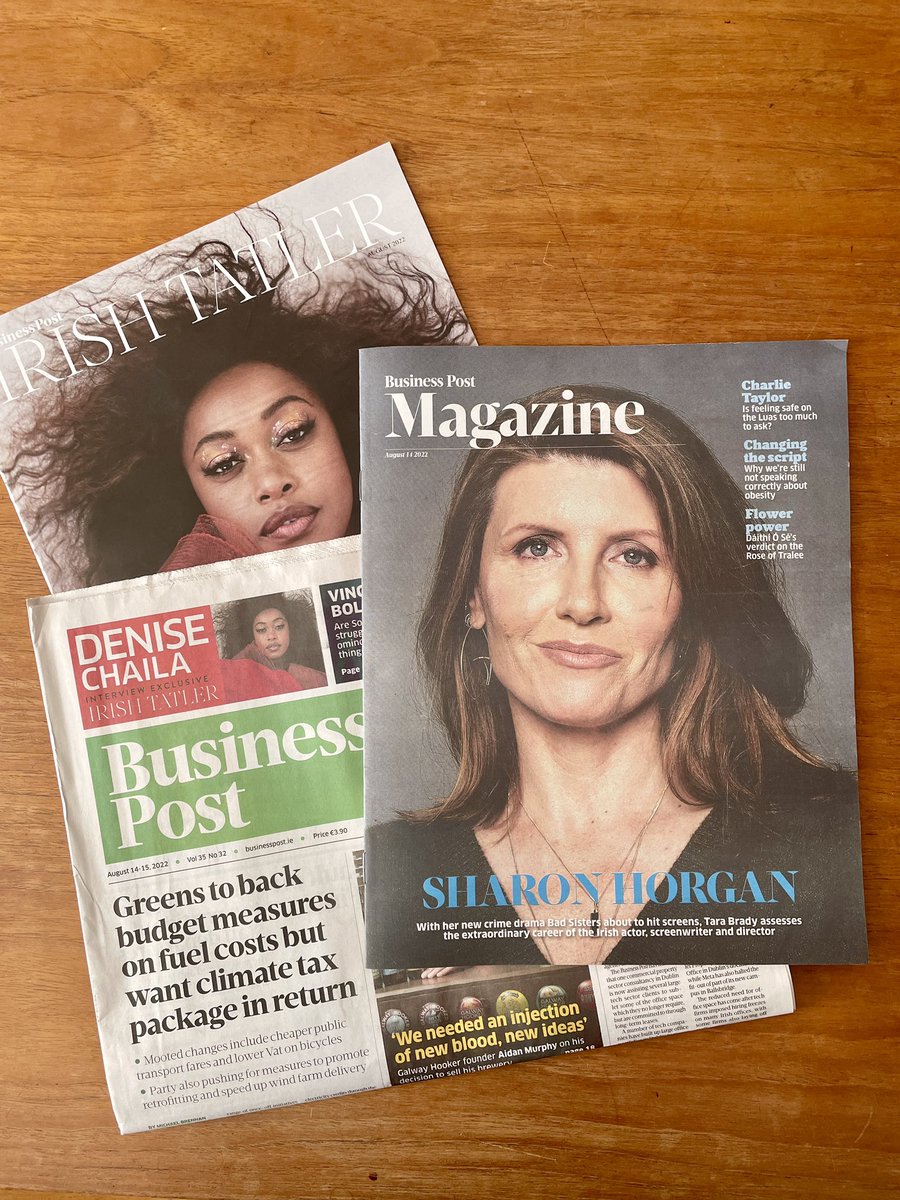 jennyhuston's tweet photo. Answering fun questions in this weekends @businessposthq magazine. Thanks for having me @NadineORegan #businesspost #edgeonly https://t.co/Jh04wL73RL
