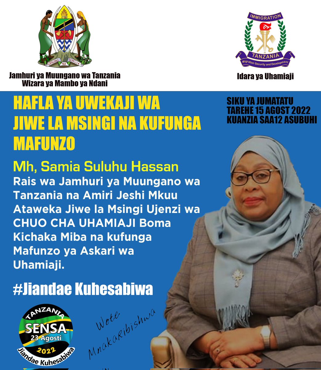 UhamiajiTz's tweet photo. #Karibuni
#BomaKichakaMiba
#ChuoChaMafunzoYaUhamiaji
#Mkinga #Tanga #Tanzania https://t.co/HhTfWQihco