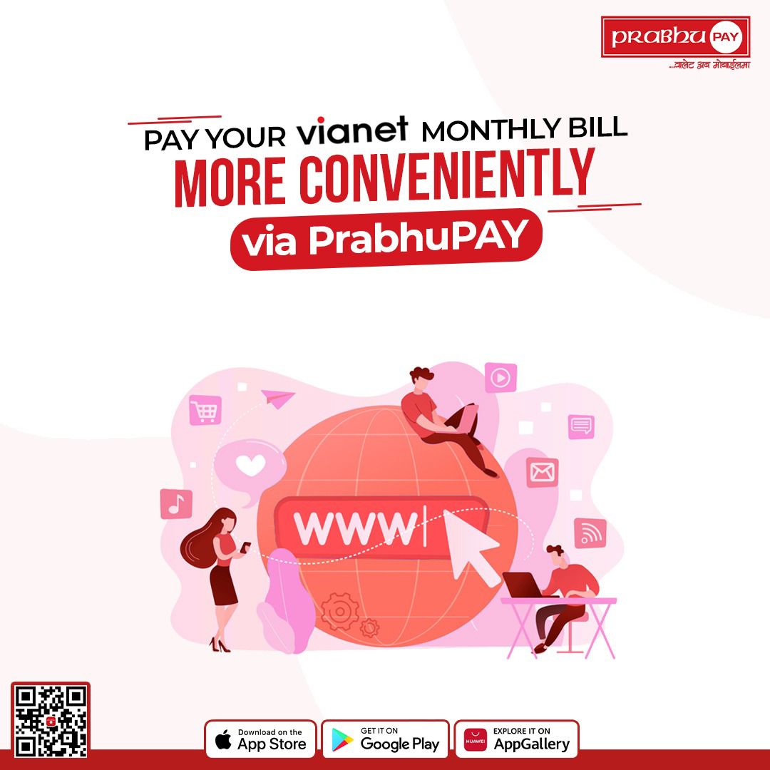 सजिलो संग घर बसेर इन्टरनेटको बिल भुक्तानी गर्नुहोस् PrabhuPAY प्रयोग गरि।
@Vianet Communications 

Download the PrabhuPAY App: p.prabhupay.com
.
.
.
#PrabhuPAY #internetbillpayment #vianet #digitalpayment #ewallet #smartpayment #safepayments #godigital #simple #secure