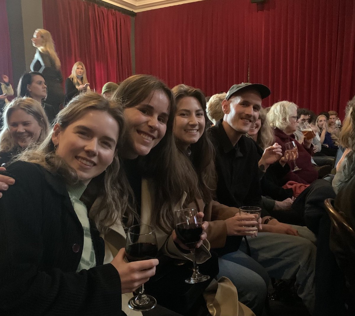 KristaSFisher's tweet photo. Great night with great people at @clementine_ford - Conversations with Men tonight. Raw, moving &amp; honest conversations with men reflecting on the lessons they’ve learnt over their lives @Vita_Pilkington @michaeljwilson_ @katherineatrail https://t.co/5CCQBkRJcm