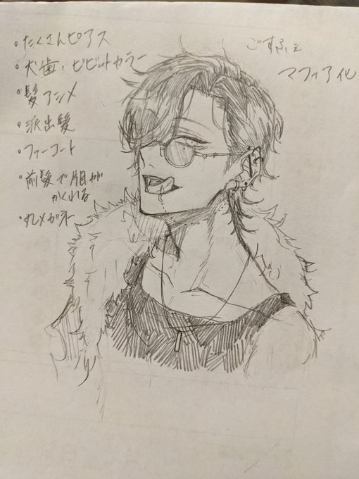 #フォロワーさんからイメージもらって自分をマフィア化する
デジタルカラーはやる気があればやります…!今のだと派手髪とか分かんないよね笑
リプくれた人ありがとう〜✨ 
