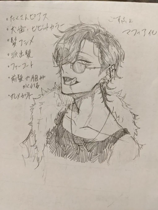#フォロワーさんからイメージもらって自分をマフィア化する
デジタルカラーはやる気があればやります…!今のだと派手髪とか分かんないよね笑
リプくれた人ありがとう〜✨ 