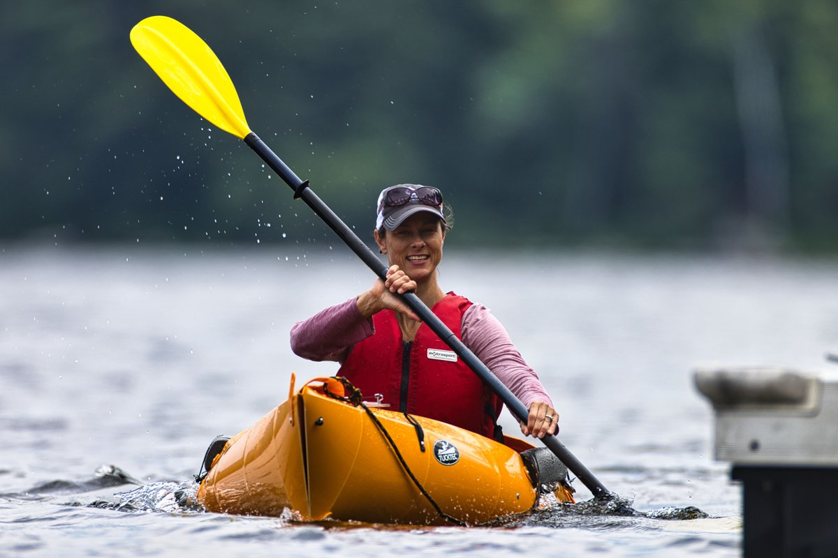 JohnReedPavan's tweet photo. The photogenic Bethany Hart Gerry in a Tucktec folding kayak on Sebec Lake in mid July.
#family #tucktec #foldingkayak #sebeclake #maine https://t.co/o2QlHXKcKP