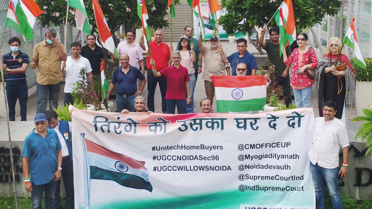 rajeshmalik_in's tweet photo. @PMOIndia 
@myogiadityanath
@narendramodi
@manishanataraj
@HardeepSPuri 
@noidadevauth 
@SupremeCourtIND 
@indSupremeCourt
#AzadiKaAmritMahotsav 
#UGCCWillowsNoida
#UGCCNoidaSec96
Give us Home, waiting Since 2009. Give justice and home to our flags. Patience dwindling losing hope https://t.co/mIZggYHRYB