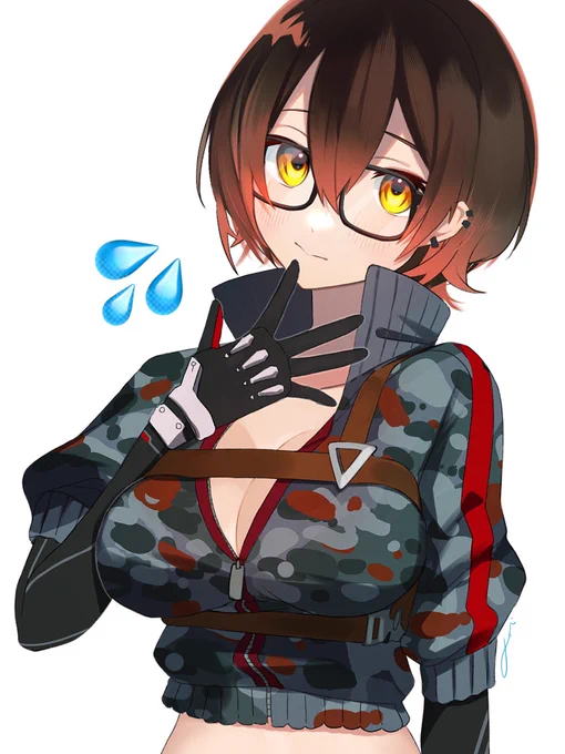 ロボ子さんのロボ部分が私には描けなかった#ロボ子Art 