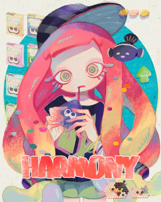 Harmonyちゃん#Splatoon3 