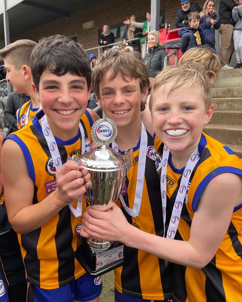 sbofc_juniors's tweet photo. Today our Under 14’s team coached by Mick Foley were the Grand Final winners against a very competitive Manor Lakes Team.
The final scores were St. Bernard’s 8.4.52 to Manor Lakes 5.6.36.
Well done boys! #wearestbernards #foreverstrong #upthepit https://t.co/pQh0AlmPer