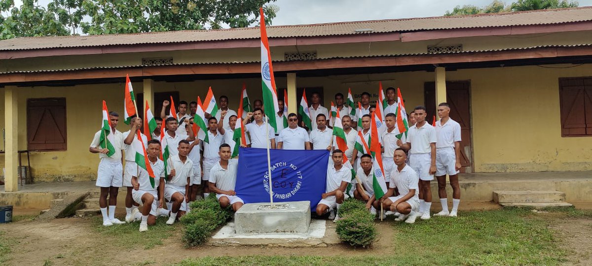 BIPLOBNEOG15's tweet photo. Prabhat pheri held at 20th AP (IR) Bn, panbari, Dhuburi
#AzadiKaAmritMahotsav
#HarGharTiranga
#HarGharTirangaAssam
@20THAPIRBN https://t.co/JKdP9JcfUl