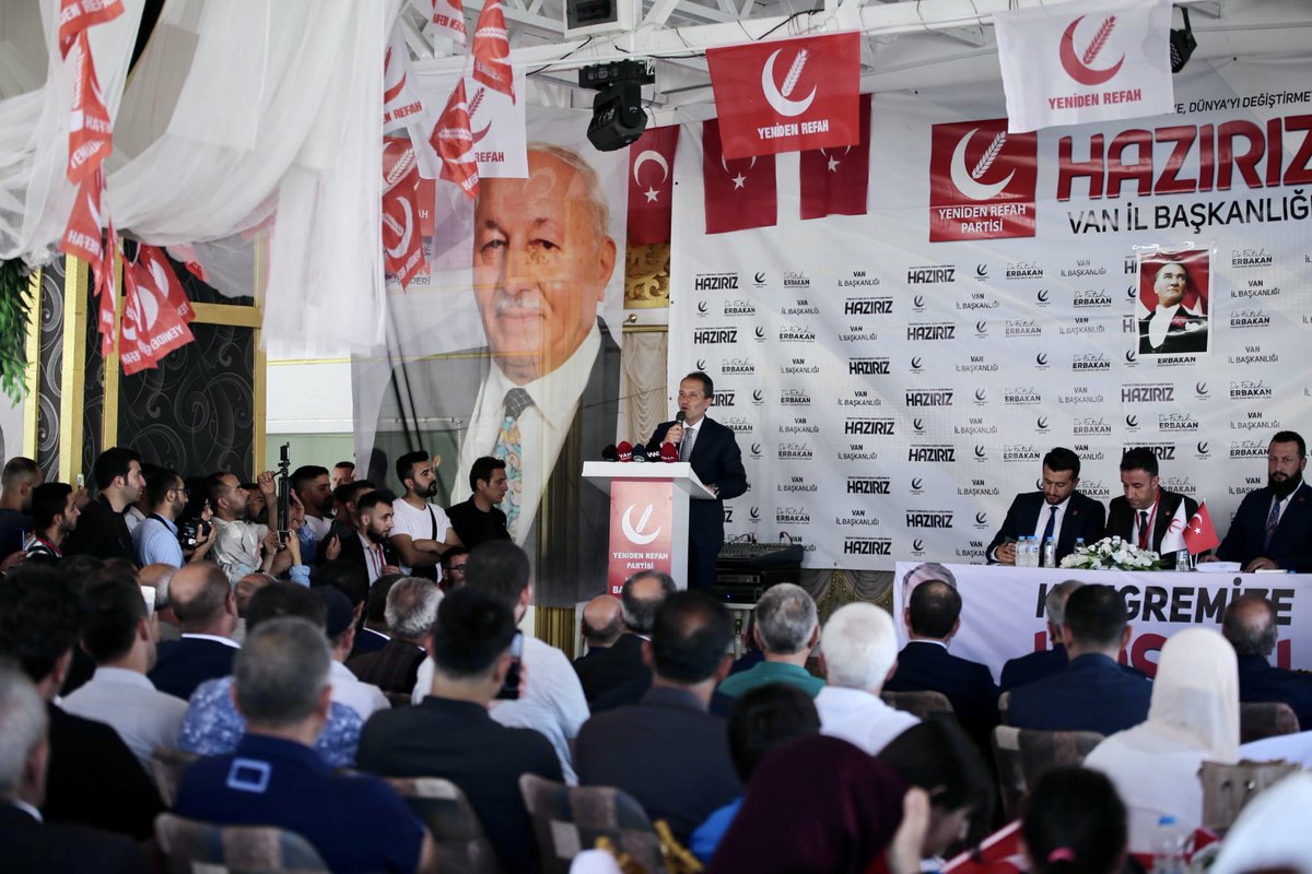erbakanfatih's tweet photo. Van il kongremizi gerçekleştirdik, bizleri bağrına basan Van halkına ve tüm teşkilatlarımıza teşekkür ediyoruz. Kongremizde il başkanlığına seçilen Göksel Yarız başkanımızı ve yönetimini tebrik ediyor, başarılar diliyoruz. https://t.co/K6HVoODhZx