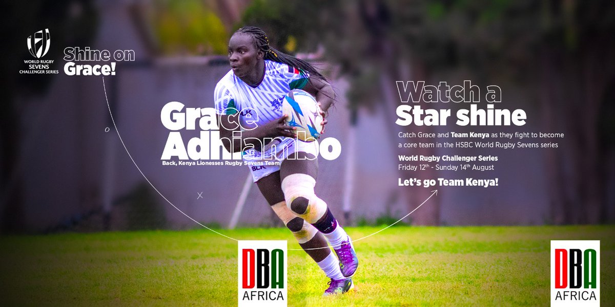 World Rugby Sevens Challenger Series 2022 - Women Grace Adhiambo stars for the Kenya Lionesses in a crucial Semi-Final Clash against Japan 7s in SF02... Japan 🇯🇵 vs Kenya 🇰🇪 SF01 - Poland 🇵🇱 vs China 🇨🇳 #ChallengerSeries | #kenya7s | @dbaafrica | @OkuluGrace | @kenyalioness