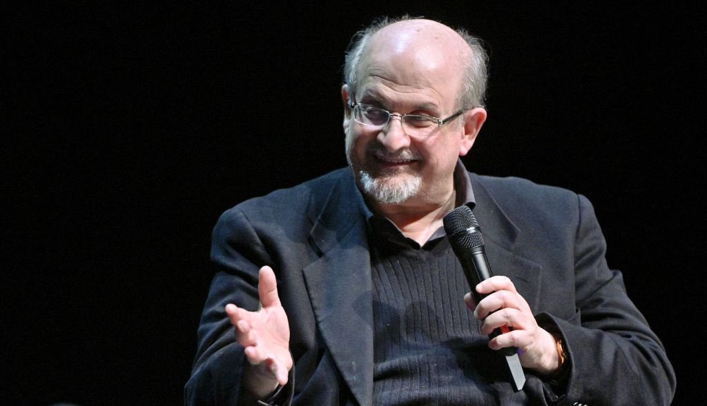 Image for the Tweet beginning: I’m relieved that @SalmanRushdie is
