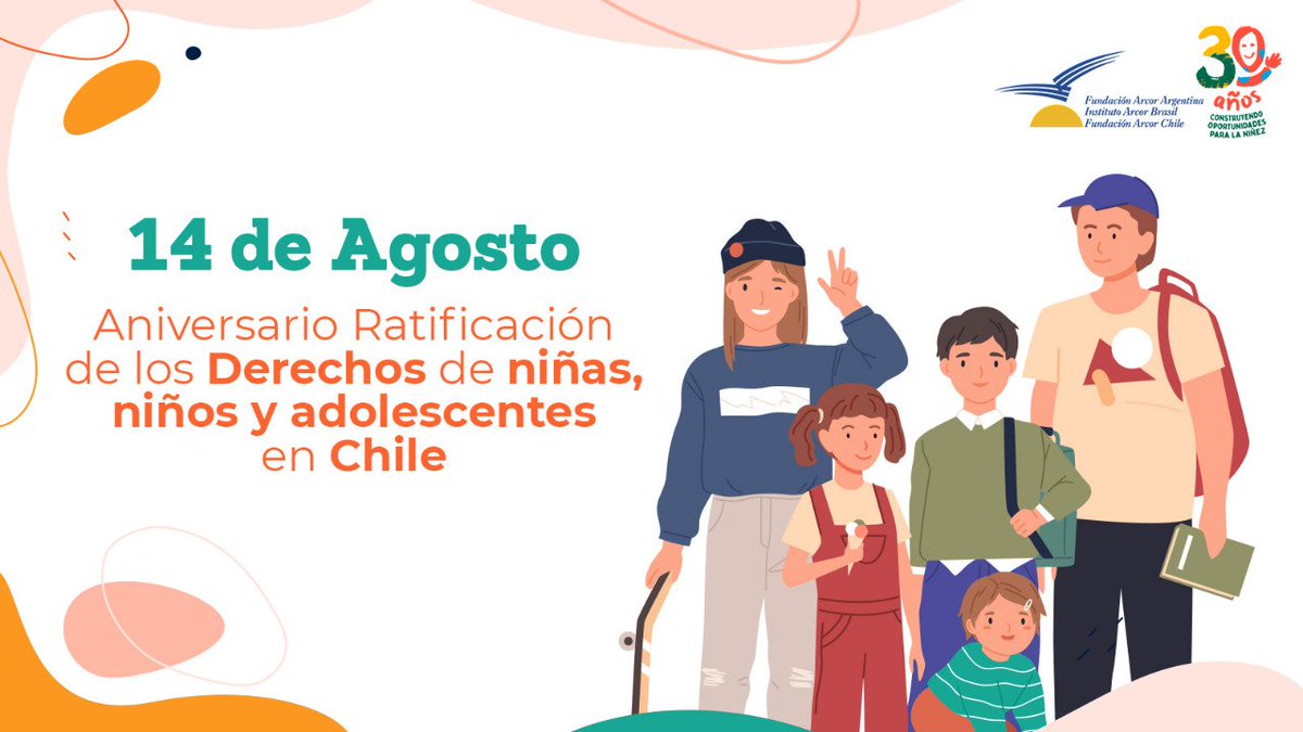 🇨🇱🎆 Hoy, hace 22 años Chile firmó la Ratificación de los Derechos de niñas, niños y adolescentes 👶👧👦.
🥳 Celebramos este compromiso y reafirmamos que los derechos de la niñez es algo que debemos garantizar todos los días con un rol activo en la sociedad. 
<a href="/SubseNinez/">Subsecretaría de la Niñez</a> <a href="/uppi_cl/">UPPI - Empresas Unidas por la Infancia</a>