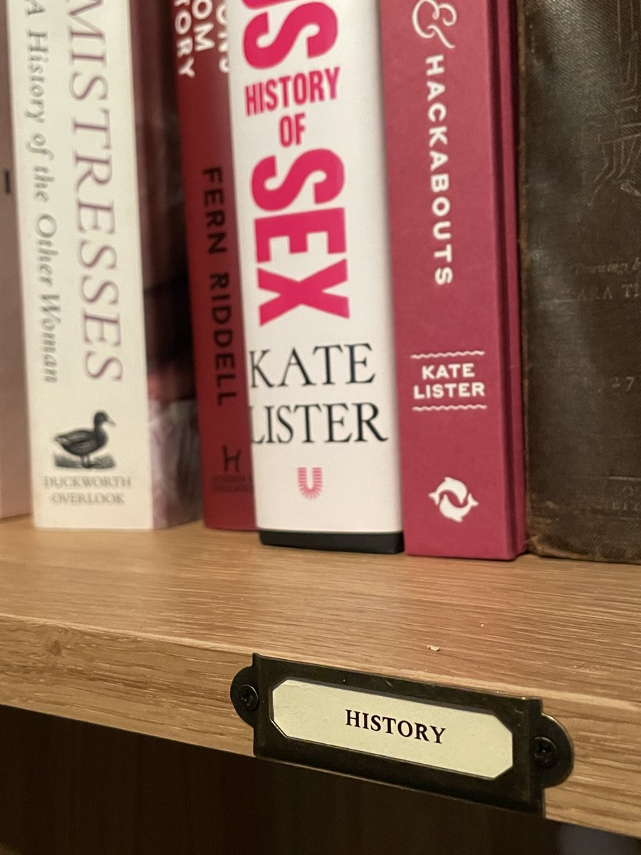 Productive morning adding the shelf labels