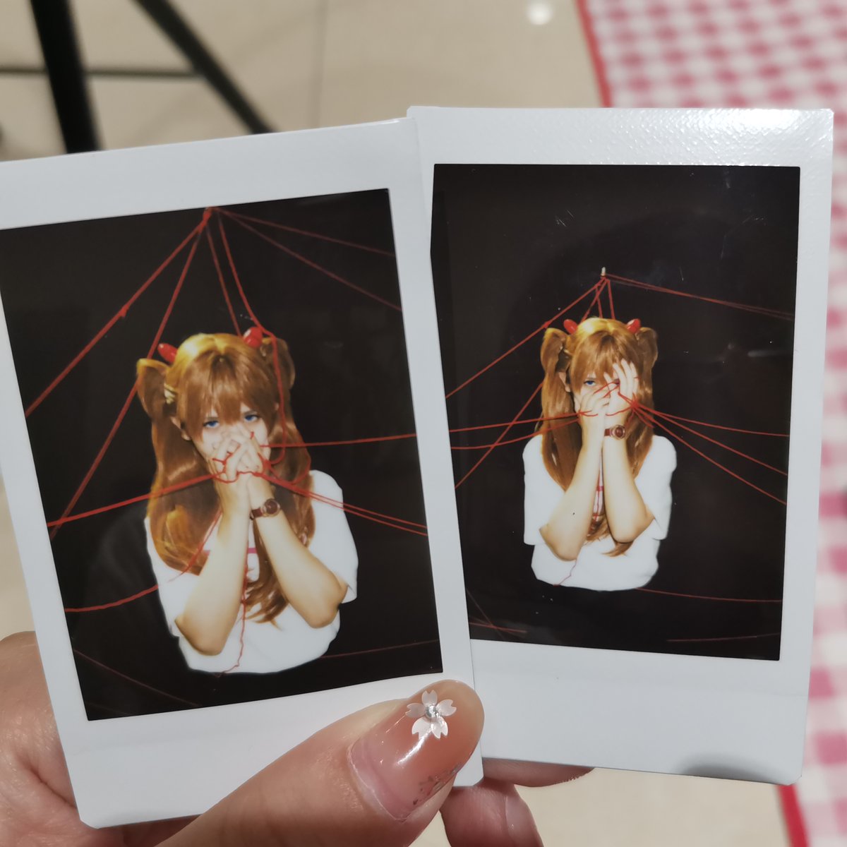 #EVA #明日香 
自拍＆单反＆拍立得