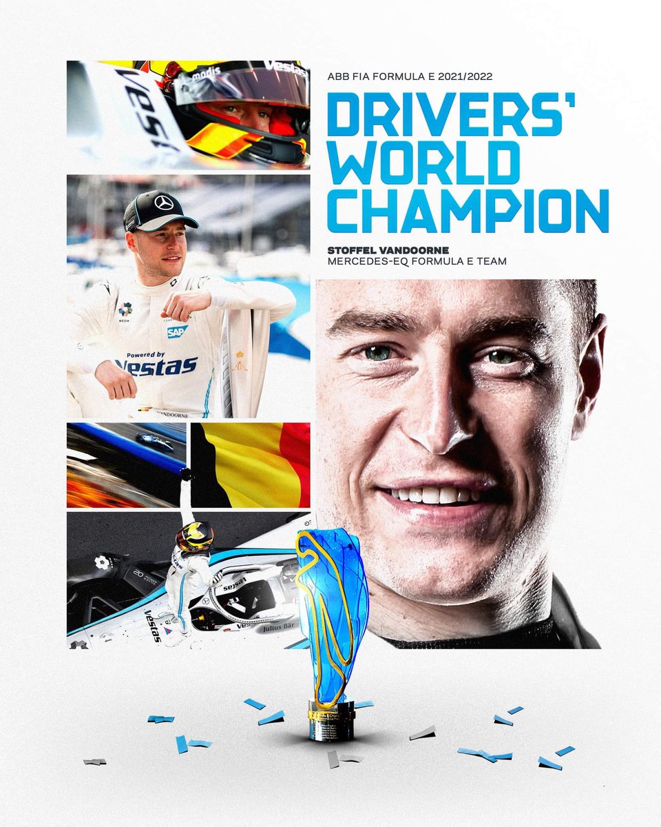 MB_Club_Spain's tweet photo. Felicidades al @MercedesEQFE por los dos Títulos Mundiales conquistados hoy en Seúl, en la última carrera de la temporada de la @FIAFormulaE :
Campeones del Mundo de Equipos y Pilotos, con @svandoorne !! 👏🏼👏🏼🏆🏆😊

#ABBFormulaE #SeoulEPrix #WeDriveTheCity https://t.co/ouaVkrsaRS