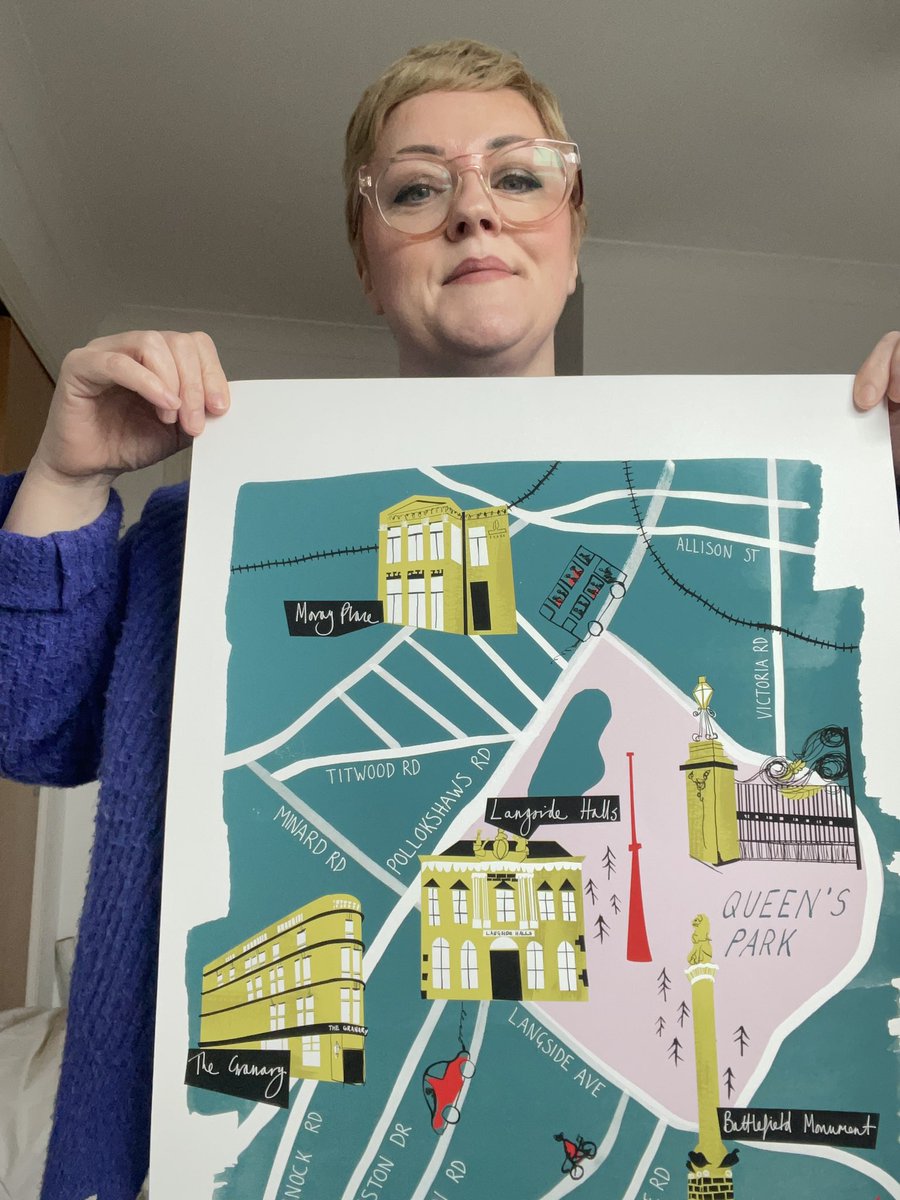Does anyone know how to get press coverage? A Glaswegian that illustrates maps of Glasgow. An introvert request and very much out of my comfort zone but would appreciate the extra coverage as social media reach is dreadful. Any advice appreciated