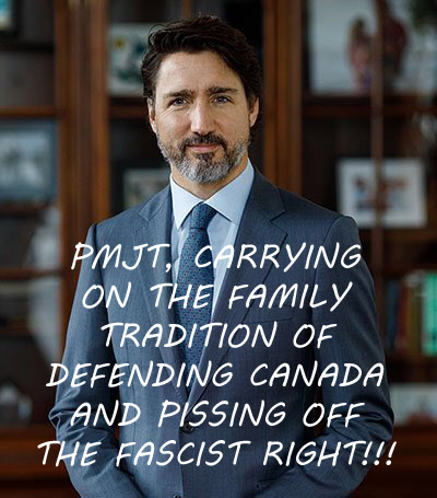 BSwirlsi's tweet image. In a World full of Brian Lilley's and Ezra Levant's, be a Justin Trudeau