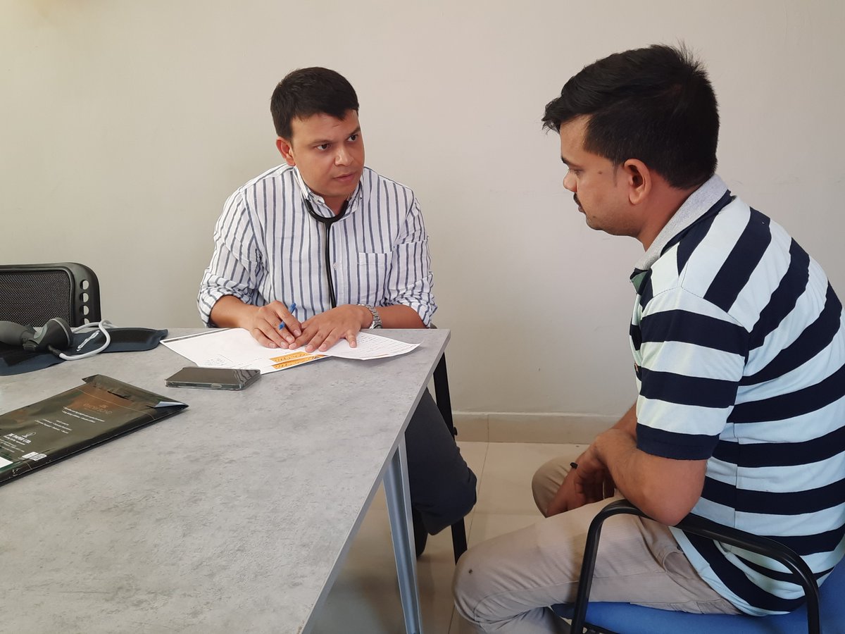 ergospaceindia's tweet photo. We, at ERGO SPACE, believe Healthy team is a Happy team.
We thank Orange Health & Dr M’s Super Specialty Clinic for their support & active participation in this event.
#CSR_Intiative #CorporateSocialResponsibility #PleasureAtWork https://t.co/lhYoWMafqR