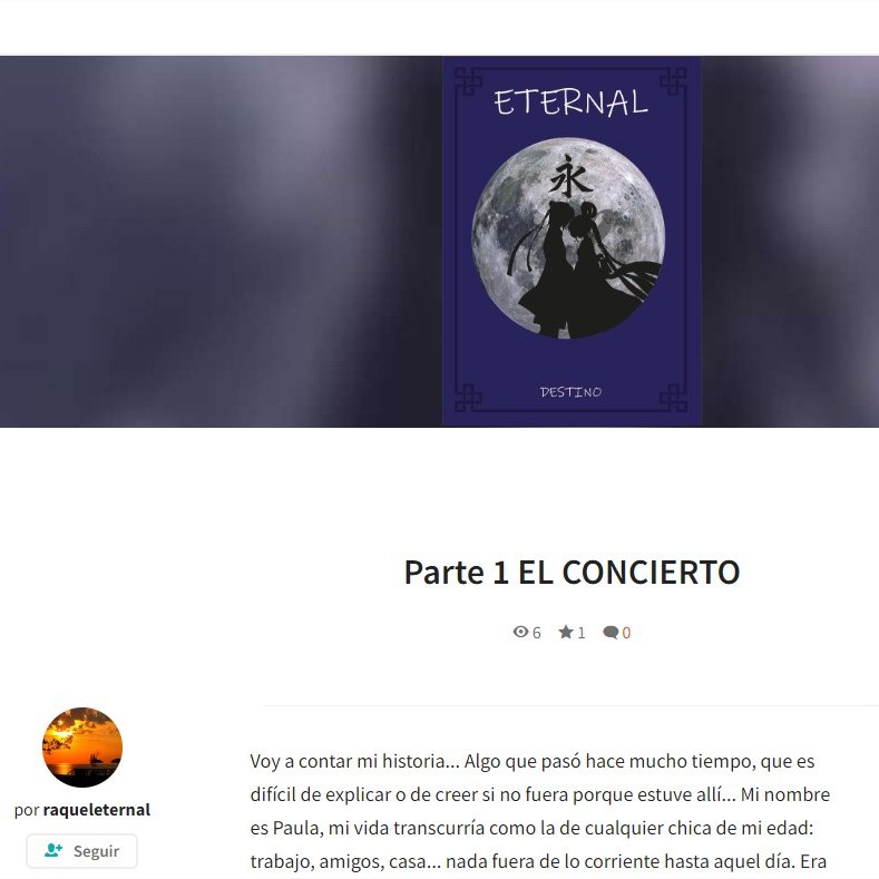 Puedes ver todos mis libros e historias en <a href="/wattpad/">Wattpad</a> 

 wattpad.com/user/raquelete…

Wattpad es una red social en la que lectores y escritores se reúnen para compartir y descubrir historias y textos originales de todo tipo.

Espero que nos veamos por allí 😃

#LibrosRecomendados