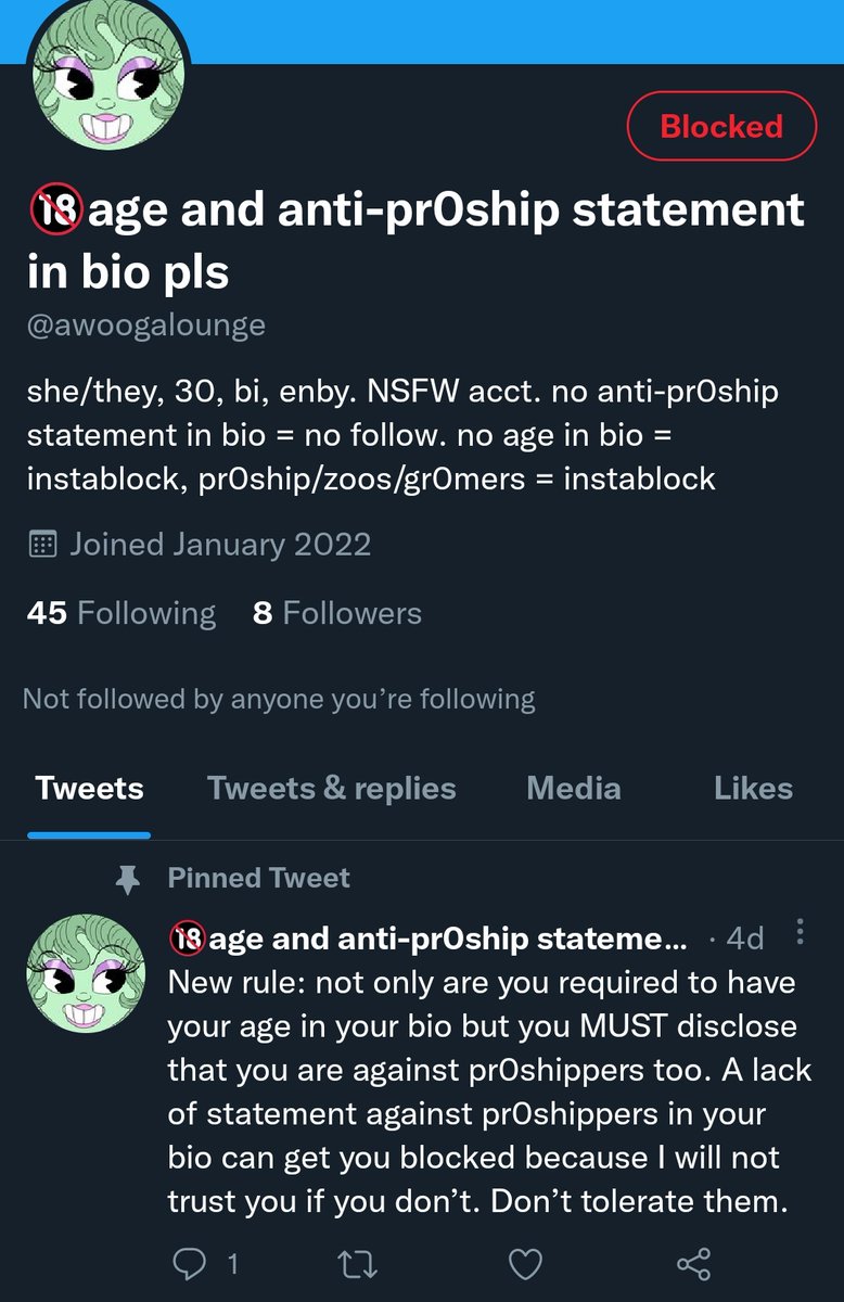 infantilizing's tweet photo. this is the funniest fucking profile ive ever seen in my fucking life bro https://t.co/gQRTVbnYFf