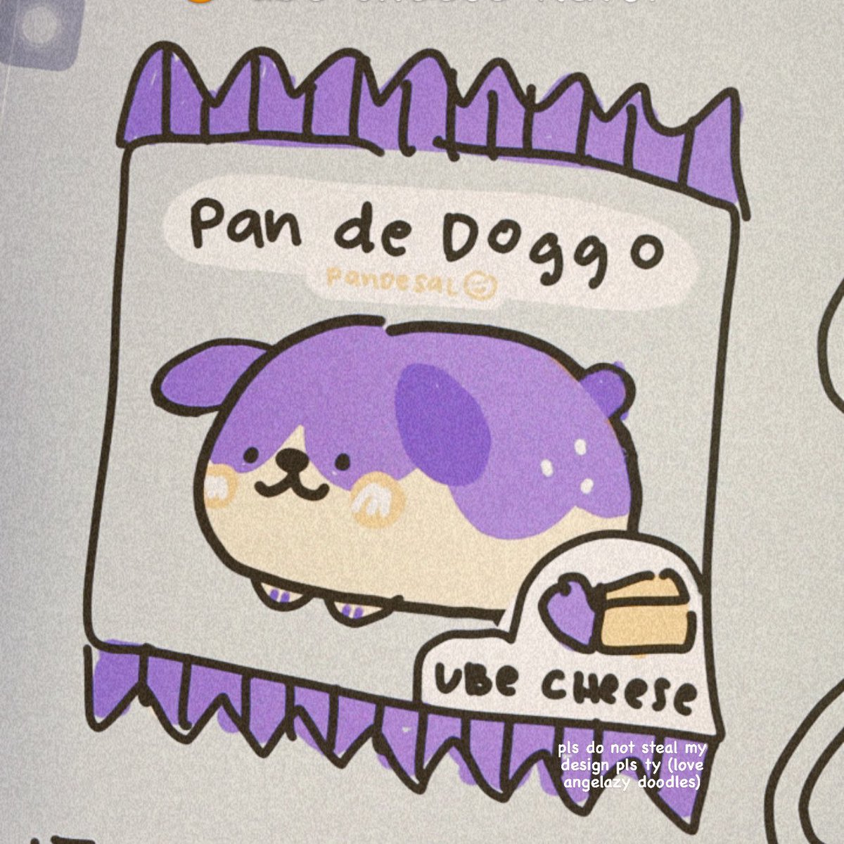 angelazyart's tweet photo. Ube + Cheese pandesal…but doggo 🤔 thoughts? https://t.co/6s1B9N7Nyh