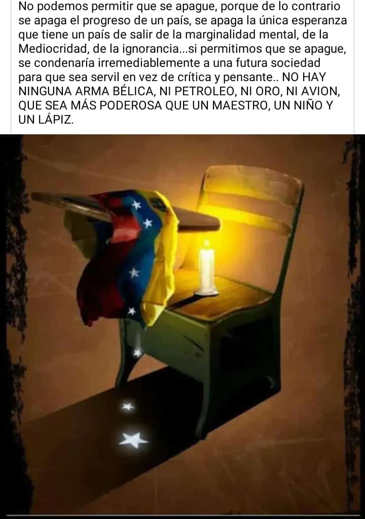 indiraedazaz's tweet photo. Sigamos Orando por nuestra Nación par aque Dios habrá el entendimiento a los Gobernantes y vean que los que deberían ser más valorados y bien pagados son los maestros ya que formamos a los profesionales de cada área.... https://t.co/hrOhlfysUt
