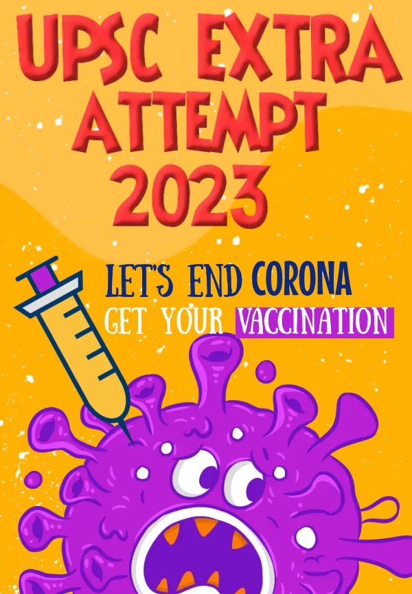 SHUBHANKITSRIV4's tweet photo. All last attempt 2020,2021 &amp; 2022 aspirants have faced a lot of hardship during the 1st and 2nd wave of COVID-19! Pandemic all these aspirants deserve one extra chance in UPSC CSE 2023.
Essential Service workers have worked 24*7
#Announce_Relaxation4All

#UPSCExtraAttempt https://t.co/RjYS4TQ9NI