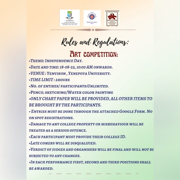 YENSSDental's tweet photo. #Azadikaamruthmahostav
@KarnatakaNss 
@YENSSDental 
@_NSSIndia 
@YenUniT 
@YenepoyaDental 
@Yenepoyaalumni 
#intercollegiateEvent https://t.co/ZfDIbK1OhT