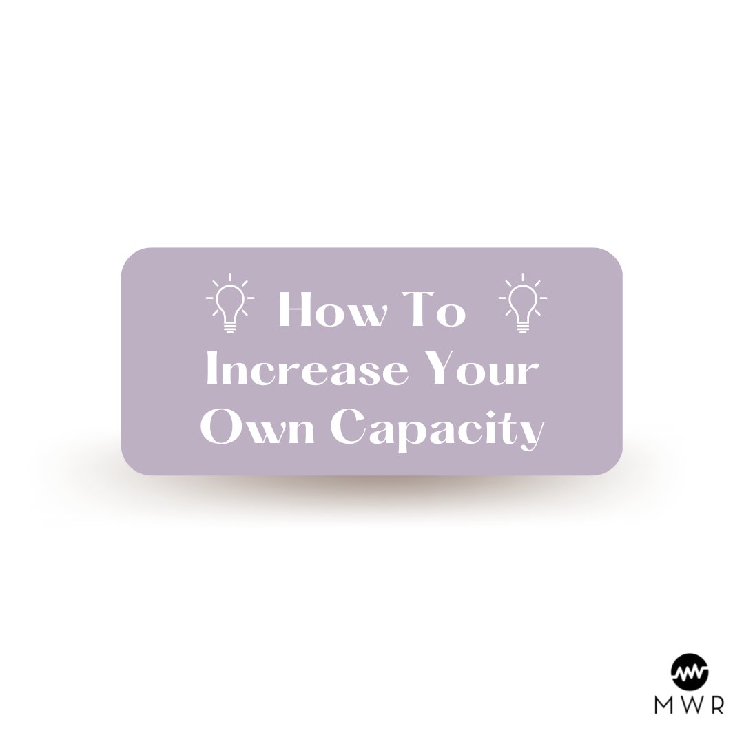 There never seems to be enough time in the workday! So, how are we going to increase our own capacity? 

Here are some ways that you can start today!

- Challenge yourself
- Set goals
- Tie milestones to rewards
- Make the pursuit enjoyable
- Take risks