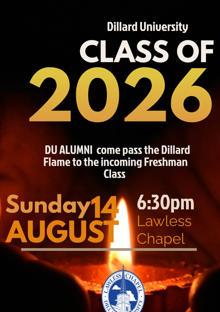 LAWLESS INVITES  THE DU ALUMNI  TO JOIN AS WE WELCOME THE 2022 FRESHMAN CLASS TO THE  DU NATION